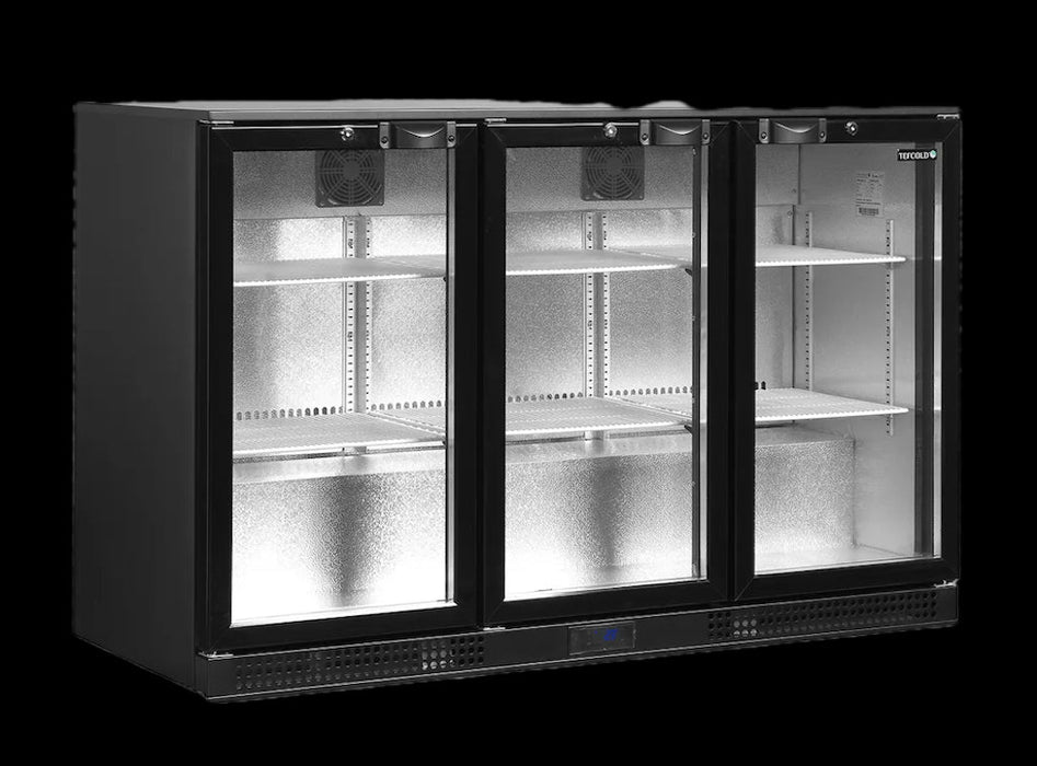 TEFCOLD Expositor botellero refrigerado sobremostrador 300 litros DB301H - 3 - FrigeriaHosteleria.com