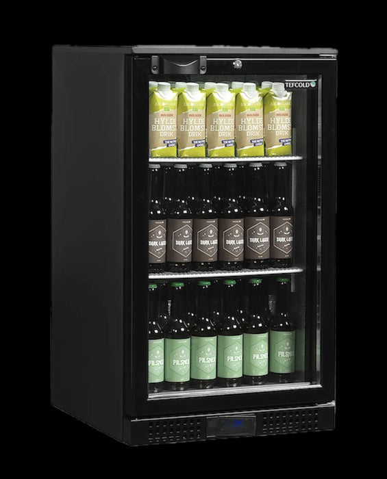 TEFCOLD Expositor botellero refrigerado sobremostrador 92 litros DB106H - FrigeriaHosteleria.com