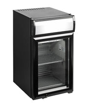 TEFCOLD Expositor botellero sobremostrador color negro BC25CP - FrigeriaHosteleria.com