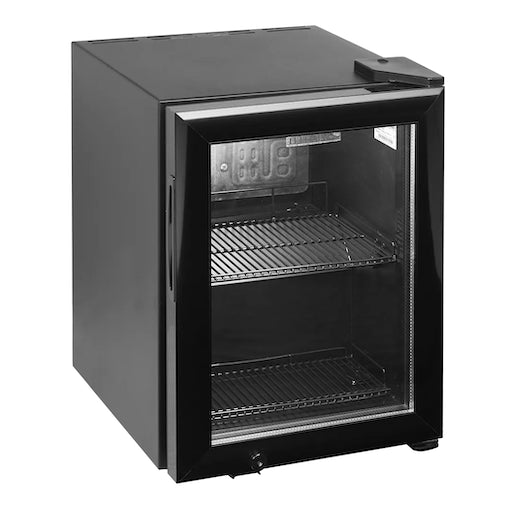 TEFCOLD Expositor botellero sobremostrador color negro BC30 - FrigeriaHosteleria.com