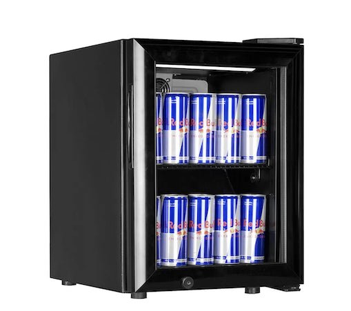 TEFCOLD Expositor botellero sobremostrador color negro BC30 - FrigeriaHosteleria.com