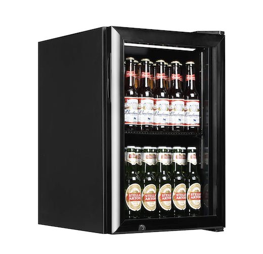 TEFCOLD Expositor botellero sobremostrador color negro BC60 - FrigeriaHosteleria.com