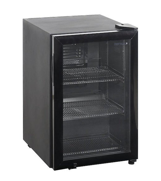 TEFCOLD Expositor botellero sobremostrador color negro BC60 - FrigeriaHosteleria.com