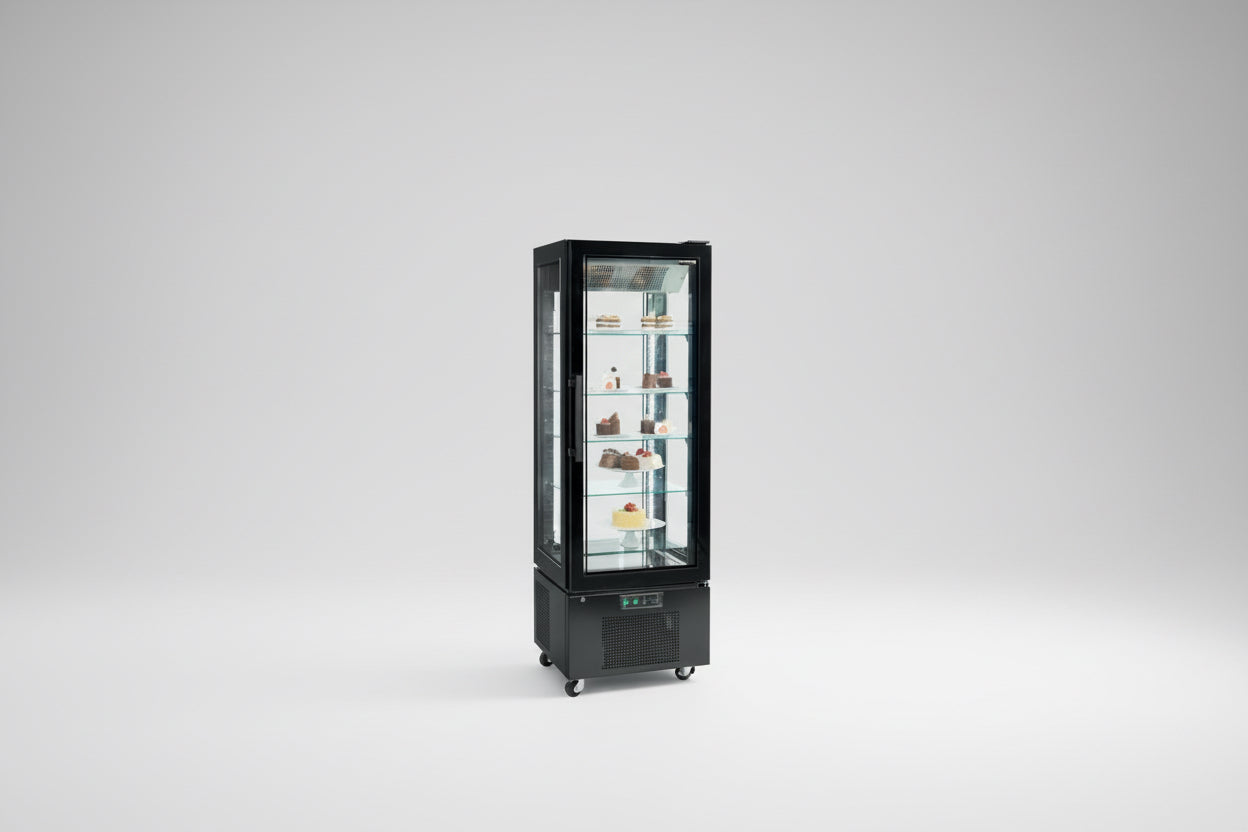 TEFCOLD Expositor congelación 4 caras cristal 400 litros UPD400 - F - FrigeriaHosteleria.com