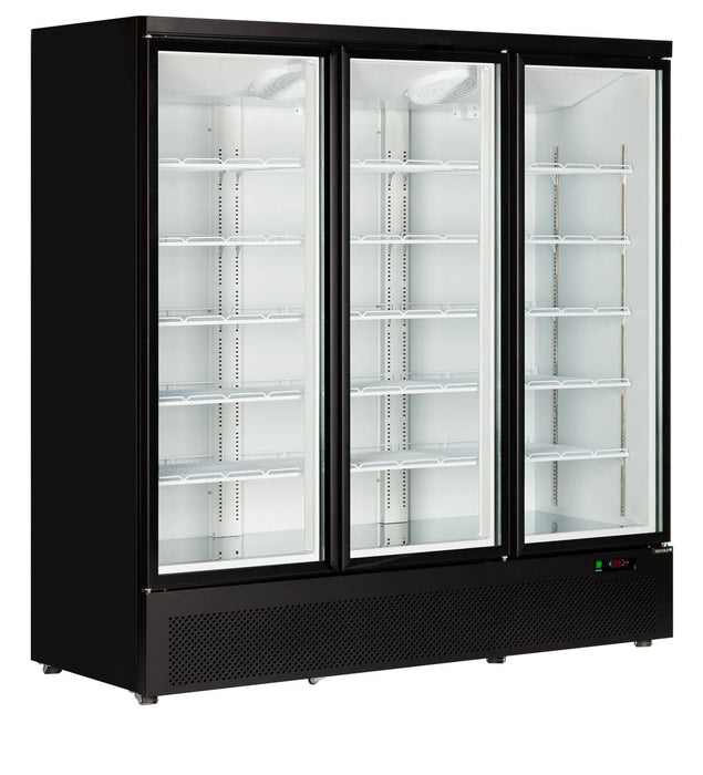 TEFCOLD Expositor congelador 3 puertas 1600 litros Atom Maxi F3DB - FrigeriaHosteleria.com