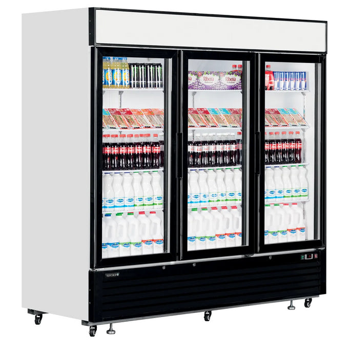 TEFCOLD Expositor refrigerado 3 puertas 2100 litros LGC7500