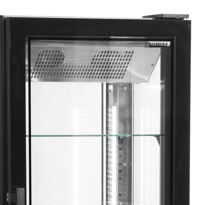 TEFCOLD Expositor refrigerado 4 caras cristal 400 litros UPD400-C