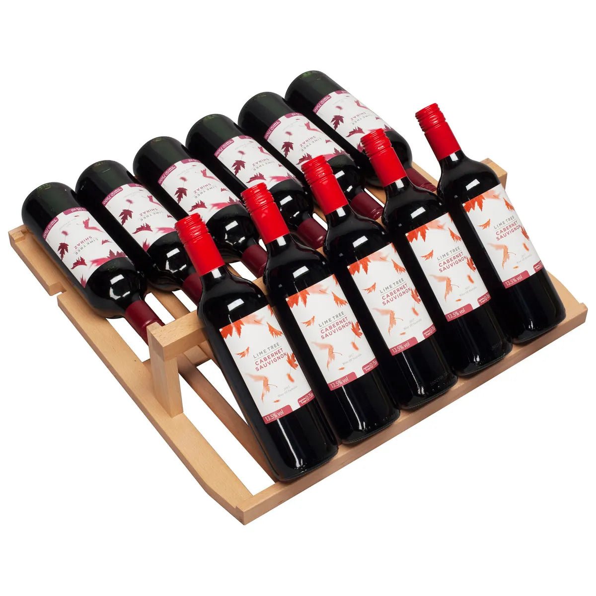 TEFCOLD Expositor refrigerado de vinos doble temperatura TFW400 - 2F - FrigeriaHosteleria.com
