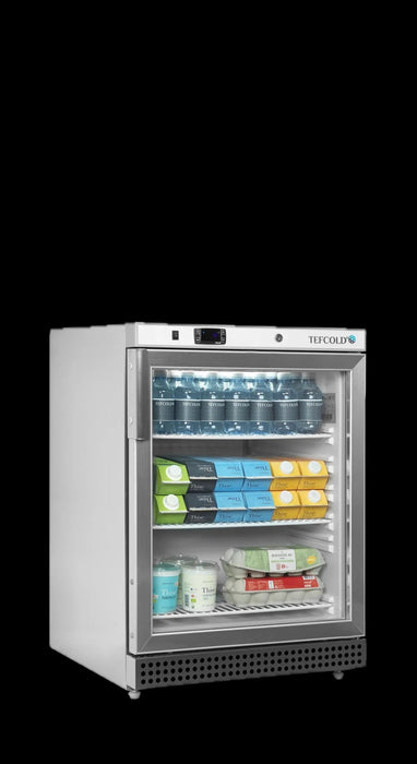 TEFCOLD Expositor refrigerado sobremesa inoxidable 200 litros UR200SG - FrigeriaHosteleria.com