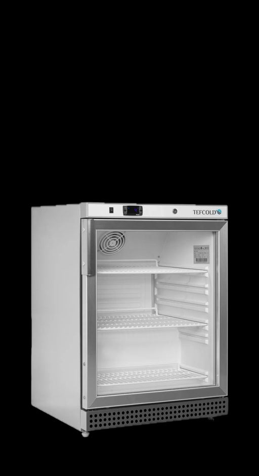 TEFCOLD Expositor refrigerado sobremesa inoxidable 200 litros UR200SG - FrigeriaHosteleria.com