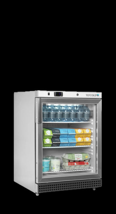 TEFCOLD Expositor refrigerado sobremesa inoxidable 200 litros UR200SG