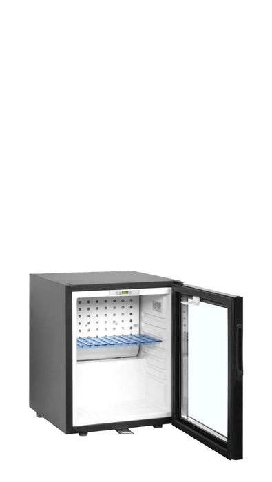 TEFCOLD Minibar refrigerado puerta cristal 27 litros TM35GC - FrigeriaHosteleria.com