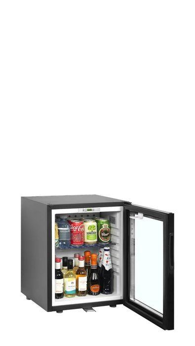 TEFCOLD Minibar refrigerado puerta cristal 27 litros TM35GC - FrigeriaHosteleria.com