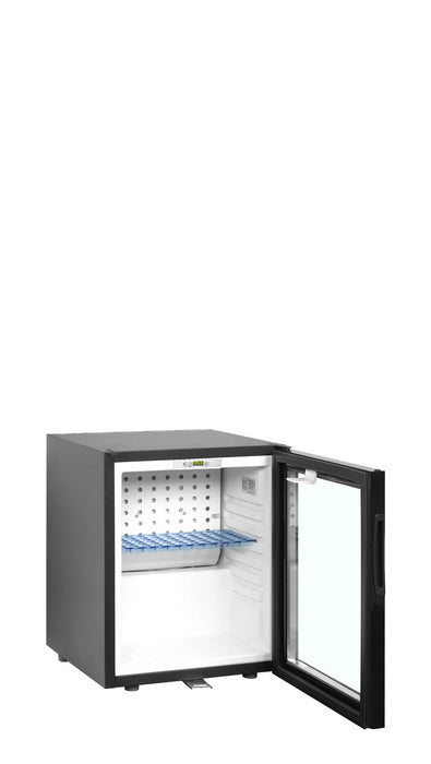 TEFCOLD Minibar refrigerado puerta cristal 27 litros TM35GC