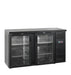 TEFCOLD Refrigerador backbar 2 puertas cristal ancho 146 cm CBC210G - FrigeriaHosteleria.com