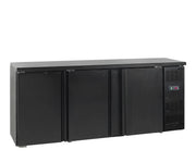 TEFCOLD Refrigerador backbar 3 puertas ancho 200 cm CBC310 - FrigeriaHosteleria.com