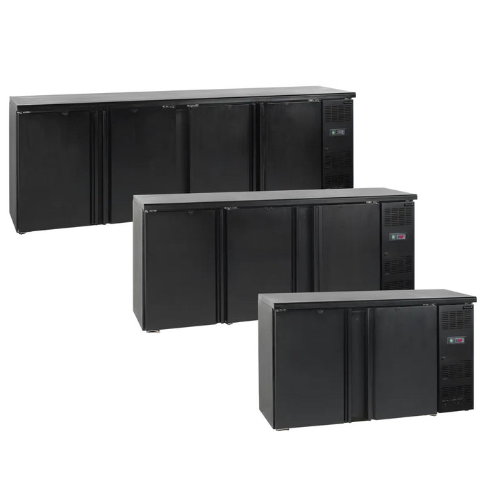 TEFCOLD Refrigerador backbar 3 puertas ancho 200 cm CBC310