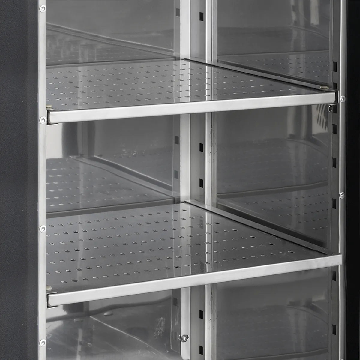 TEFCOLD Refrigerador backbar 4 puertas ancho 254 cm CBC410 - FrigeriaHosteleria.com