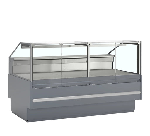 TEFCOLD Vitrina expositora refrigerada con reserva ancho 190 cm SOCB18782A - FrigeriaHosteleria.com