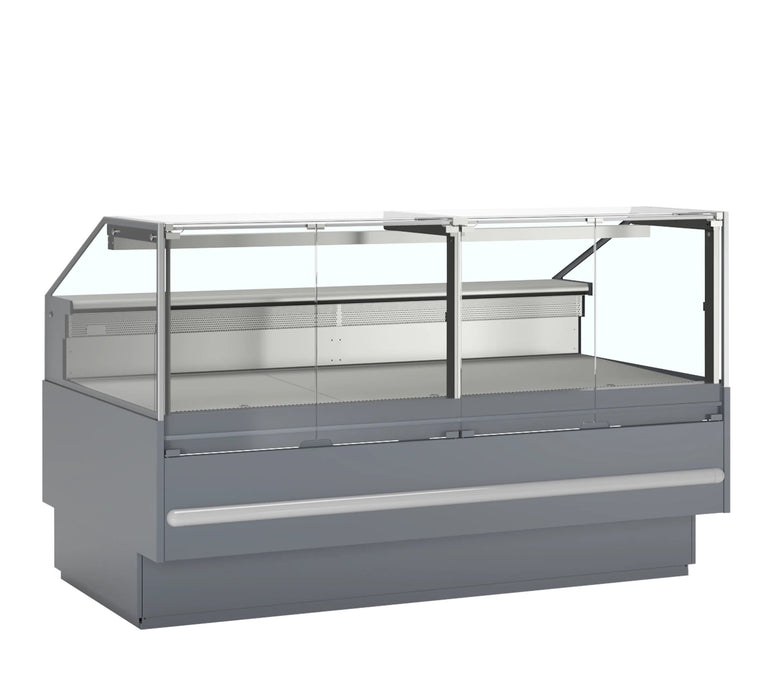 TEFCOLD Vitrina expositora refrigerada con reserva ancho 190 cm SOCB18782A - FrigeriaHosteleria.com