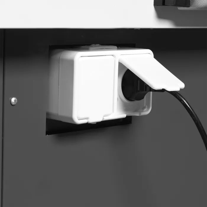 TEFCOLD Vitrina expositora refrigerada con reserva ancho 190 cm SOCB18782A - FrigeriaHosteleria.com