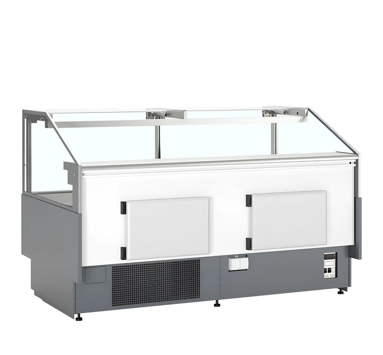 TEFCOLD Vitrina expositora refrigerada con reserva ancho 192 cm SOCA18790A - FrigeriaHosteleria.com