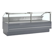 TEFCOLD Vitrina expositora refrigerada con reserva ancho 255 cm SOCA25090A - FrigeriaHosteleria.com