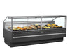 TEFCOLD Vitrina expositora refrigerada con reserva ancho 255 cm SOCB25082A - FrigeriaHosteleria.com