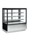 TEFCOLD Vitrina refrigerada cristal recto ancho 120 cm 3 estantes LPD1203F/BLACK - FrigeriaHosteleria.com