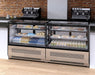 TEFCOLD Vitrina refrigerada cristal recto ancho 150 cm 3 estantes LPD1503F/BLACK - FrigeriaHosteleria.com