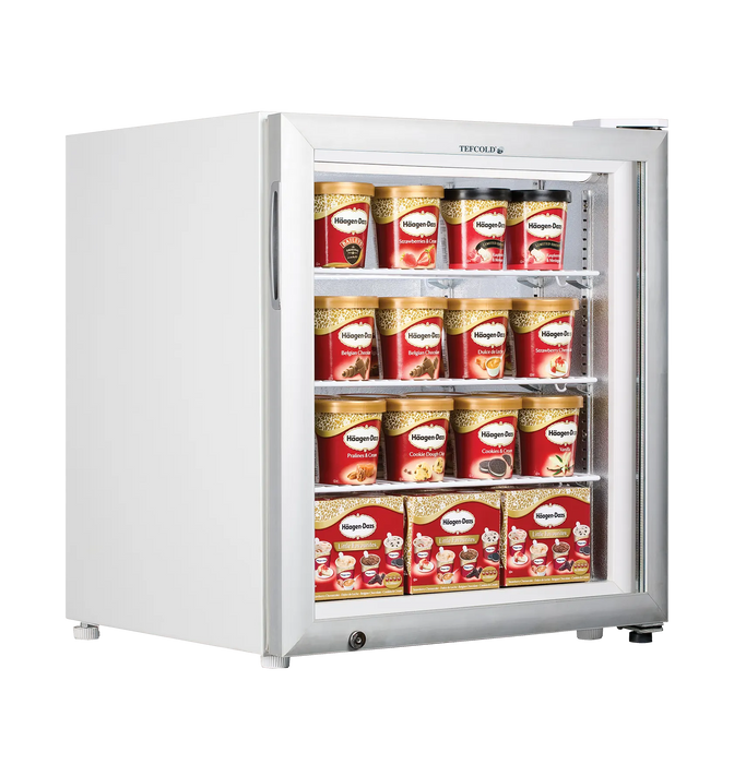Expositor congelador vertical de sobremesa TEFCOLD UF100G