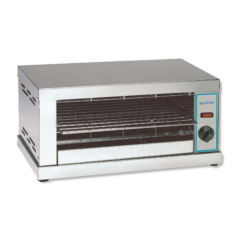 Tostador eléctrico 1 planta con temporizador INFRICO T6ECT - FrigeriaHosteleria.com