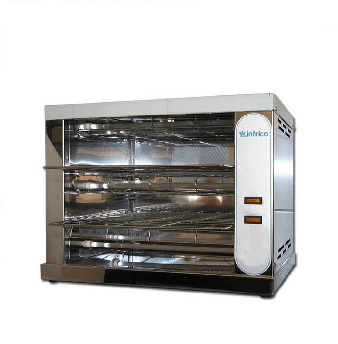 Tostador eléctrico doble planta sin temporizador INFRICO T12EST - FrigeriaHosteleria.com