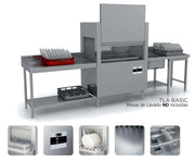 Túnel de lavado + aclarado TLA BASIC - FrigeriaHosteleria.com