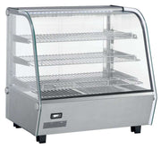Vitrina caliente sobremostrador ancho 68 120 litros XCR - 120L - FrigeriaHosteleria.com