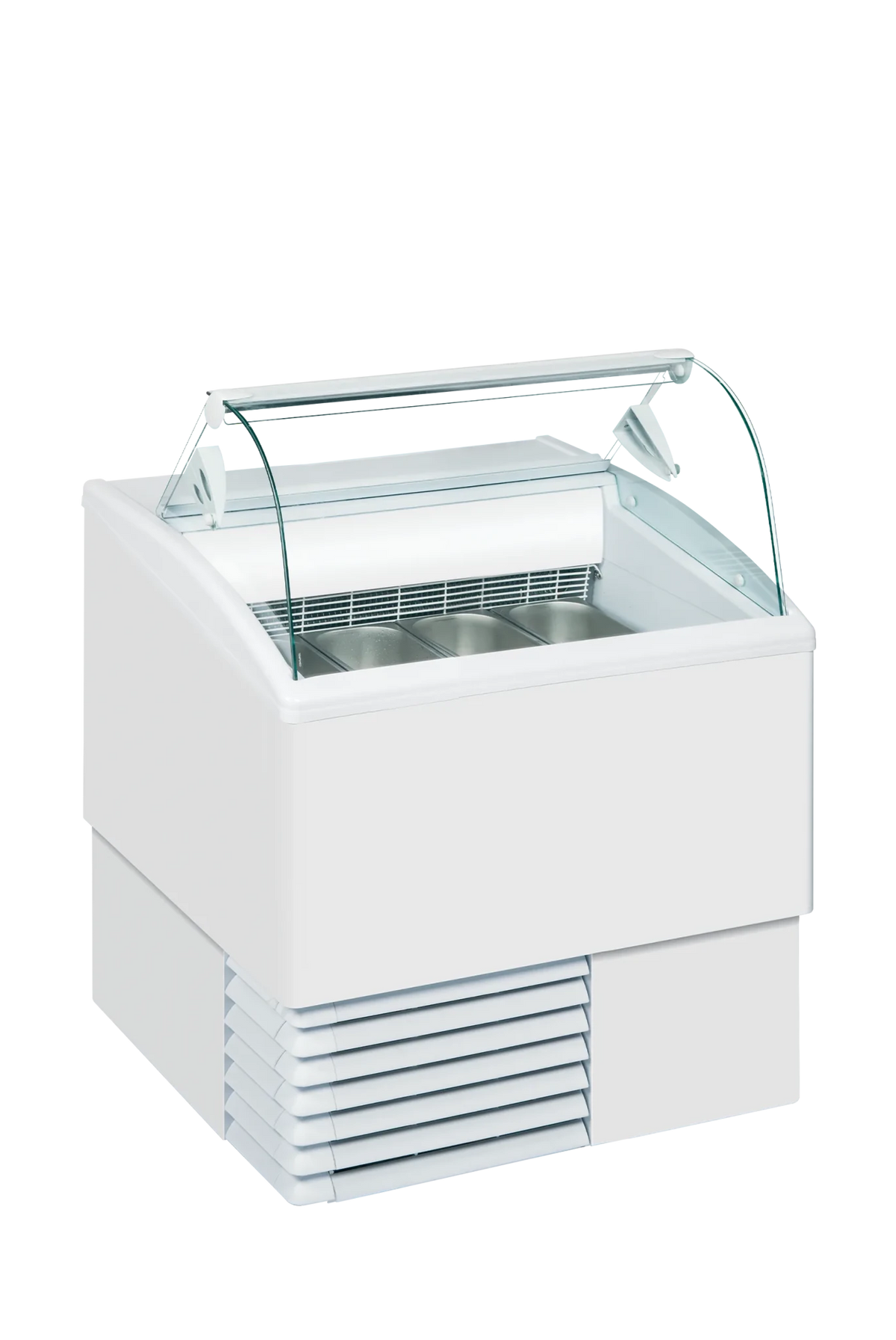 Vitrina de helados capacidad 4 a 7 cubetas ISA Isetta