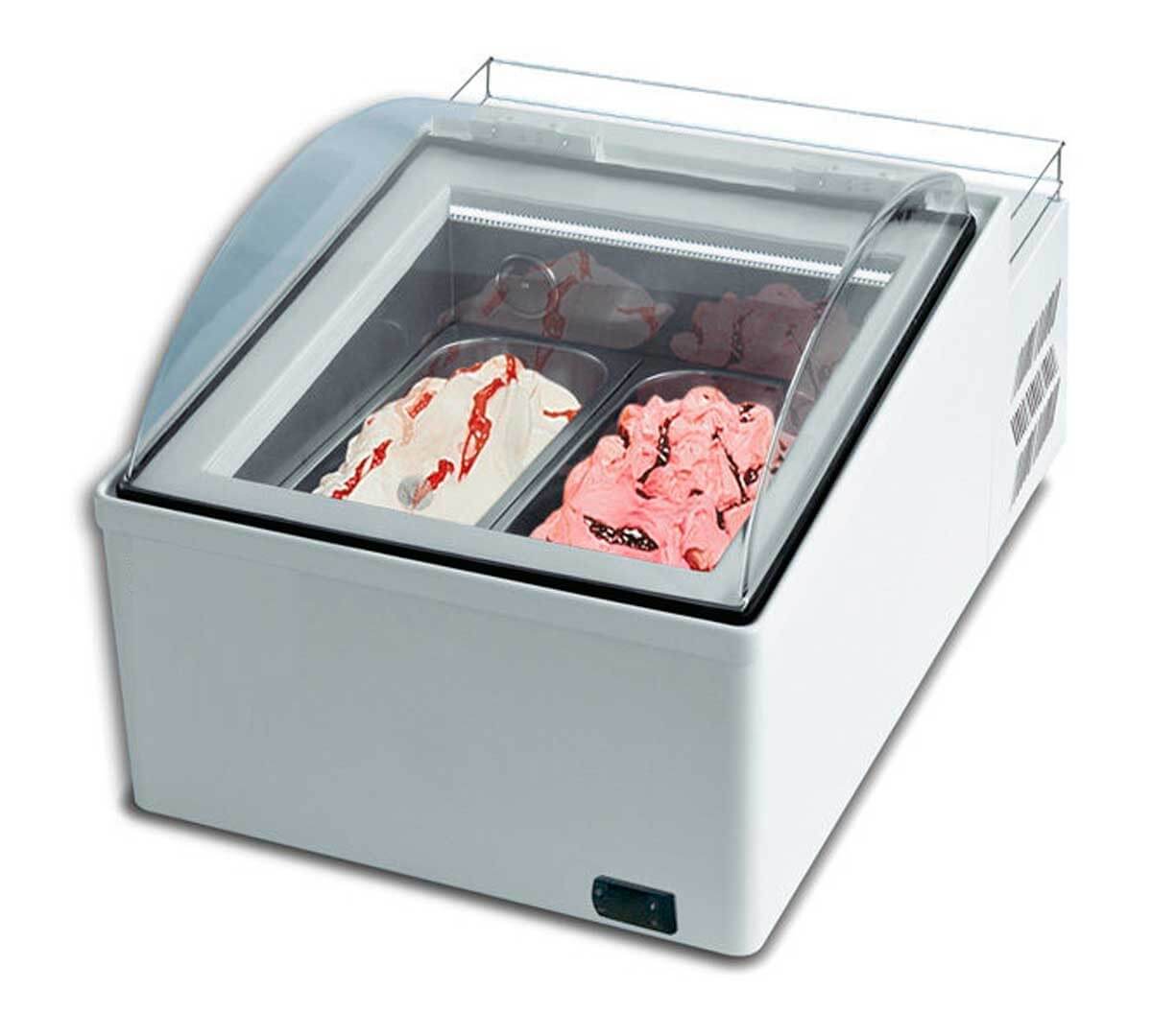 Vitrina de helados sobremostrador 2 cubetas Masquefrio Icepoint 2 - FrigeriaHosteleria.com