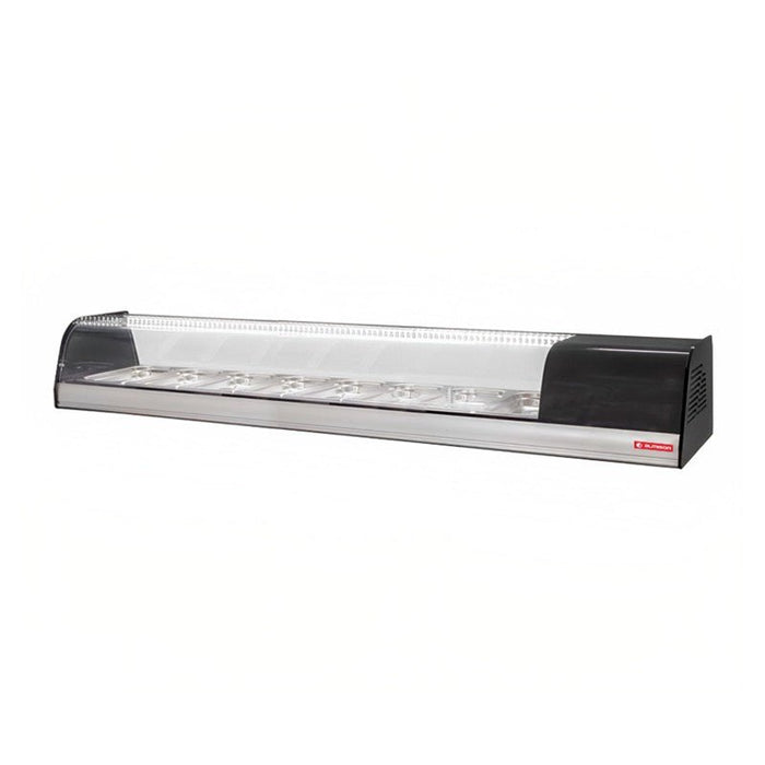 Vitrina de tapas refrigerada con cubetas ALMISON ALME - 1P - FrigeriaHosteleria.com