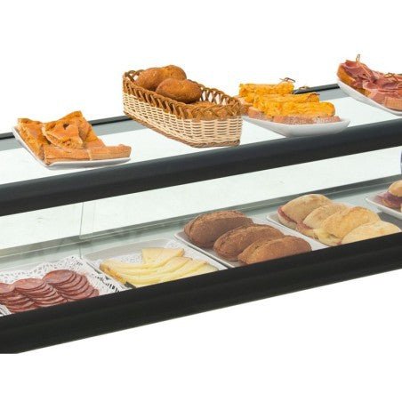 Vitrina expositora neutra ancho 145 ARILEX NEUTRA 15 - FrigeriaHosteleria.com