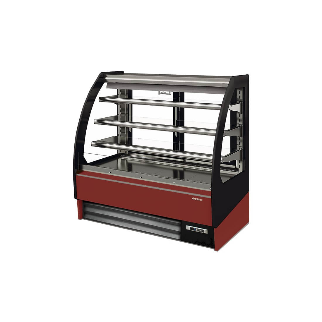 Vitrina expositora refrigerada doble servicio INFRICO VBR - DS Ambar - FrigeriaHosteleria.com