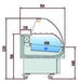 Vitrina expositora refrigerada pescado / marisco ancho 104 EEC - 100 - CC - FrigeriaHosteleria.com