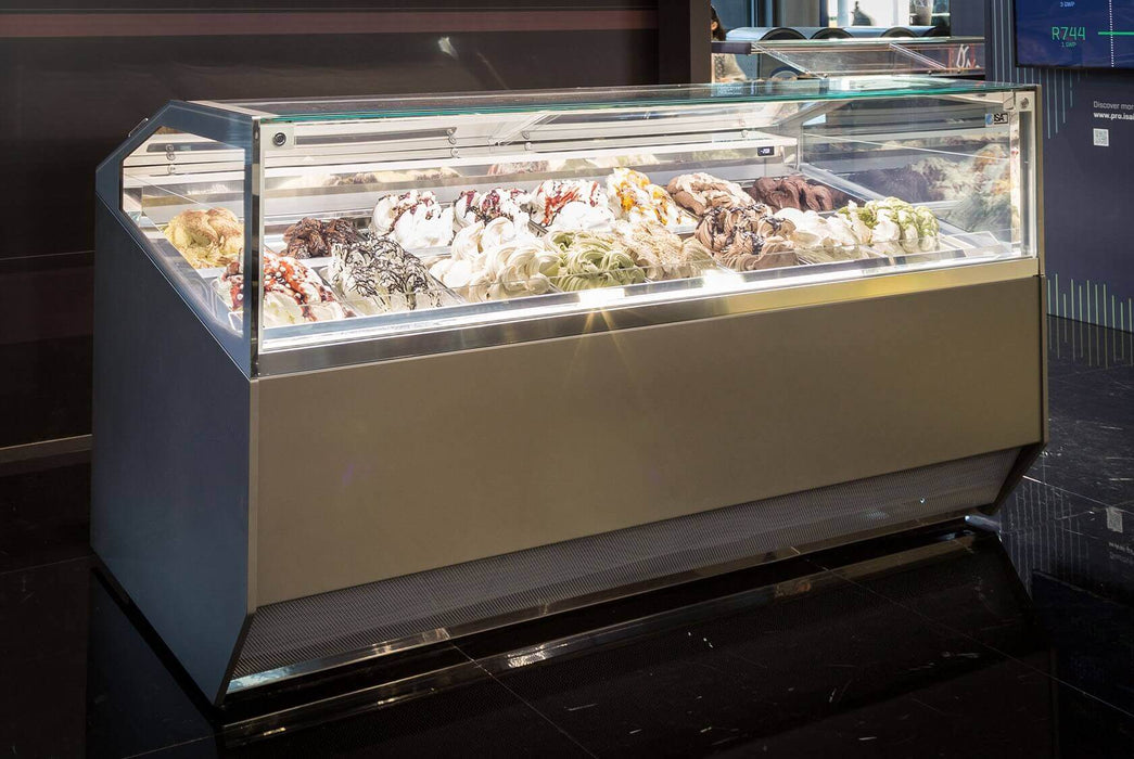Vitrina helados profesional ISA Supercapri - FrigeriaHosteleria.com