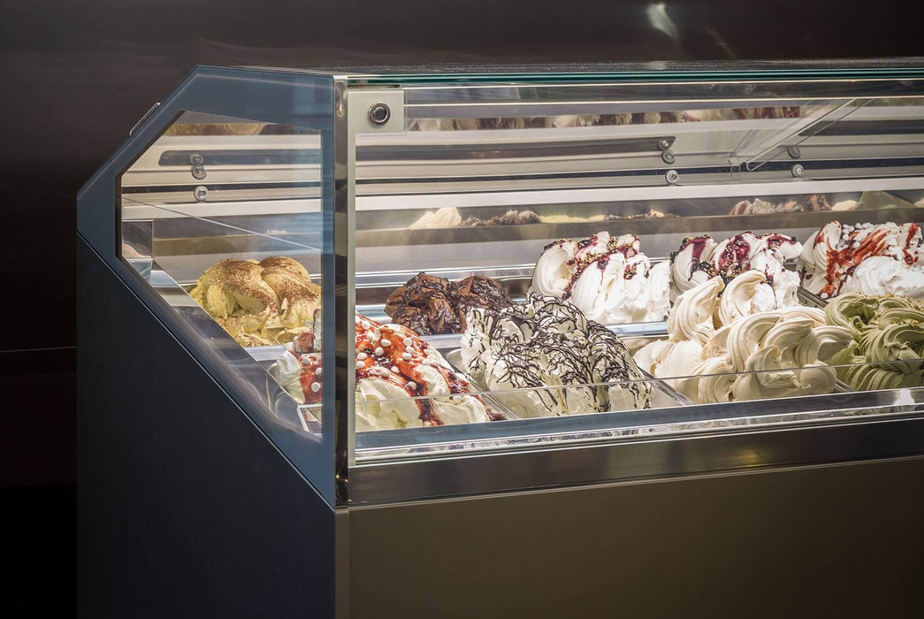 Vitrina helados profesional ISA Supercapri - FrigeriaHosteleria.com