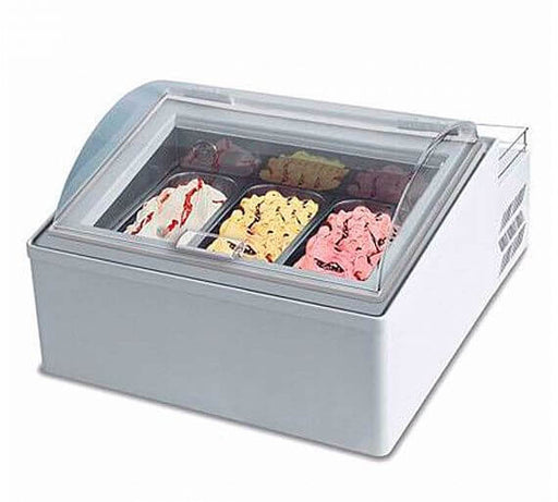 Vitrina helados sobremostrador 3 cubetas Masquefrio Icepoint 3 - FrigeriaHosteleria.com