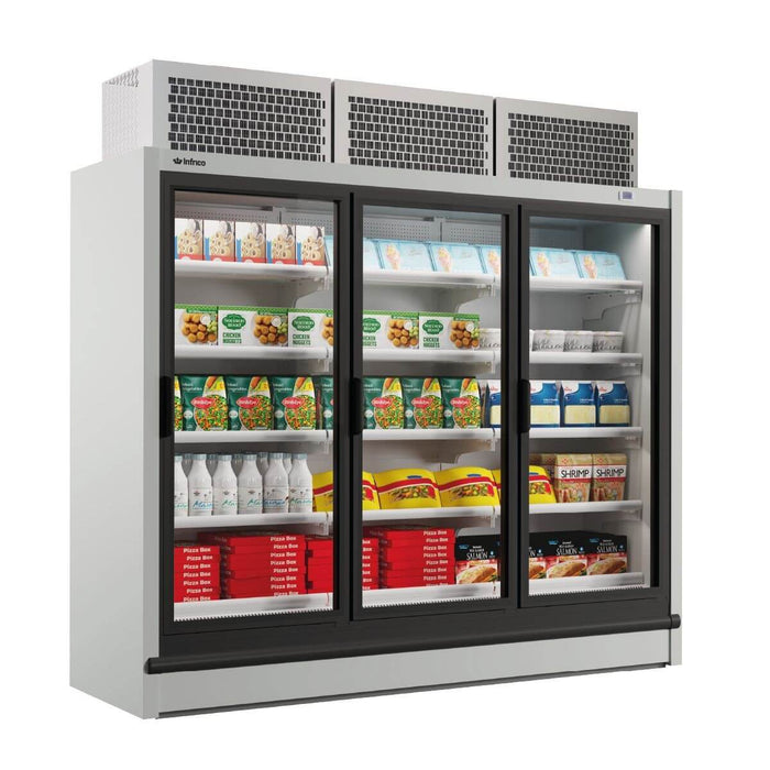 Vitrina mural congelación grupo en techo fondo 78 INFRICO MN2PBTUL1 - FrigeriaHosteleria.com