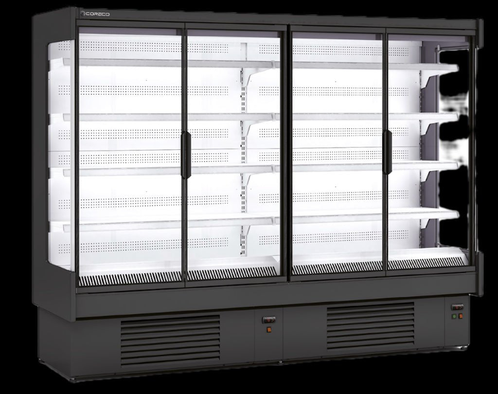 Vitrina mural refrigerado con puertas fondo 80 CORECO CDG1 M - FrigeriaHosteleria.com