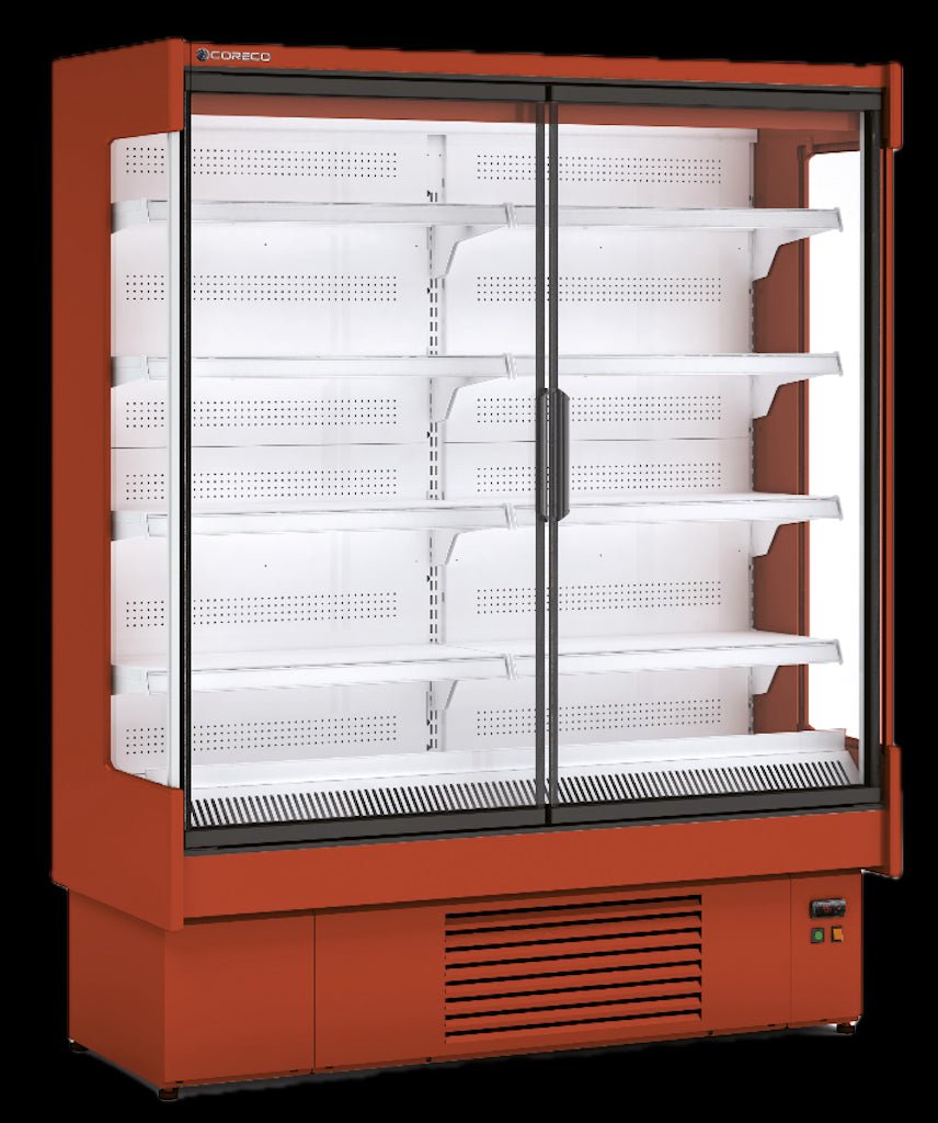 Vitrina mural refrigerado con puertas fondo 80 CORECO CDG1 M - FrigeriaHosteleria.com
