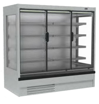 Vitrina mural refrigerado con puertas fondo 80 INFRICO MN - DCP - M1 - FrigeriaHosteleria.com