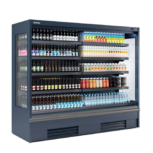 Vitrina mural refrigerado sin puertas fondo 70 INFRICO MS - PM1 - FrigeriaHosteleria.com