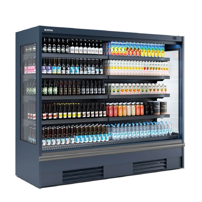 Vitrina mural refrigerado sin puertas INFRICO MN - PM1 - FrigeriaHosteleria.com